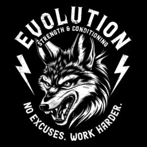 NO EXCUSES - COYOTE - MEN'S T-SHIRT - BLACK - Z6Q4T9 Design