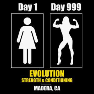 DAY 999 - WOMEN'S FITTED T-SHIRT - BLACK - ECSF1X Design