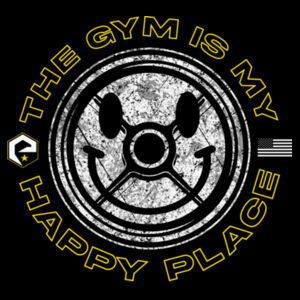 EVOLUTION - HAPPY PLACE - WOMEN'S FITTED T-SHIRT - BLACK - BDXS27 Design