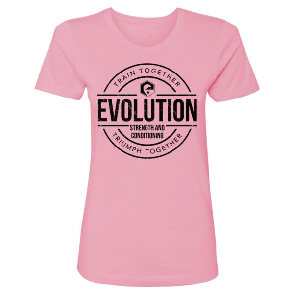 TRIUMPH TOGETHER - WOMEN'S FITTED T-SHIRT - LIGHT PINK - RNVYCZ Thumbnail