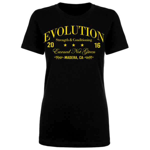 EVOLUTION - REGIONAL - WOMEN'S FITTED T-SHIRT - BLACK - PQ34JA Thumbnail