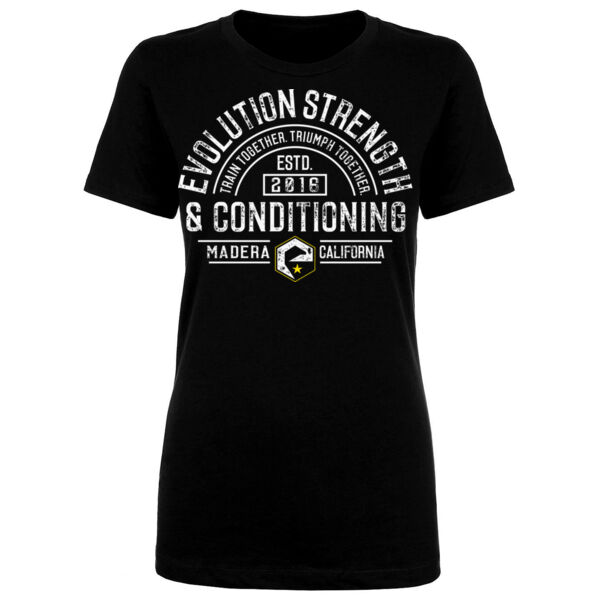 EVOLUTION - VINTAGE ARCH - WOMEN'S FITTED T-SHIRT - BLACK - 876BA4 Thumbnail