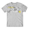 HYPER - NL3600 - LIGHTGREYHEATHER- PRINTED FRONT ONLY Thumbnail