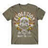 HYPER - NL6010 - MILITARY GREEN - PRINTED FRONT ONLY Thumbnail
